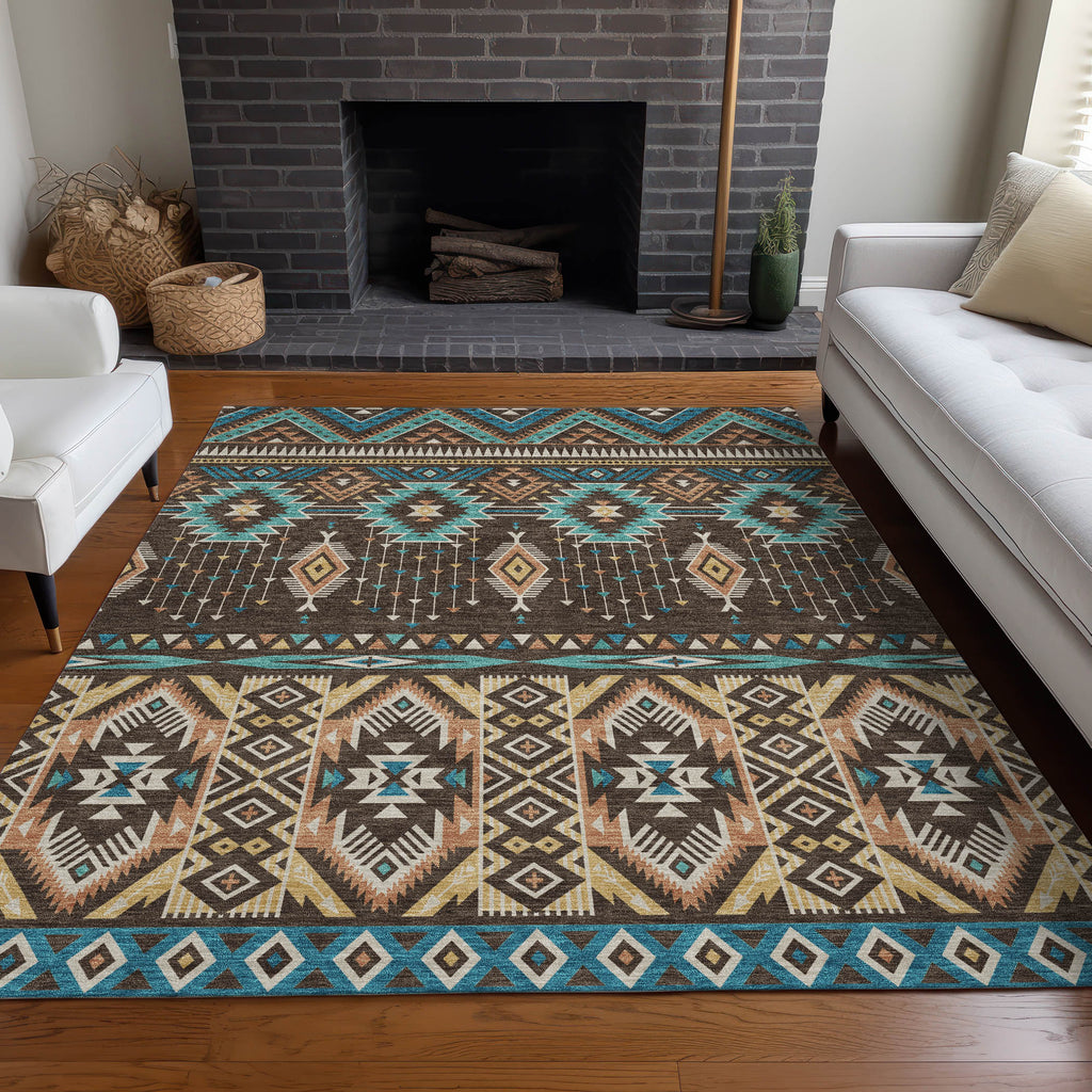 addison chantille acn1851 brown rug