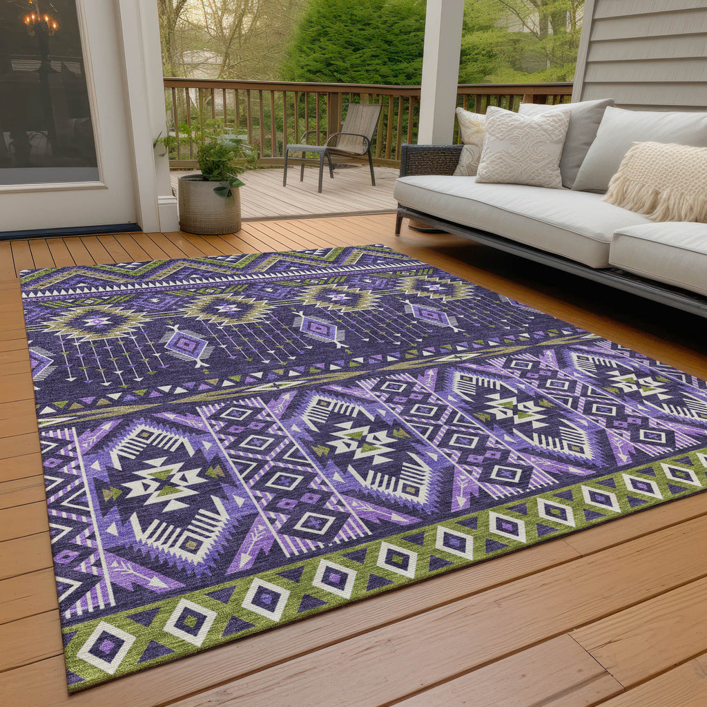 addison chantille acn1851 purple rug