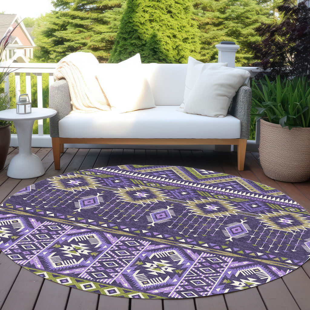 addison chantille acn1851 purple rug