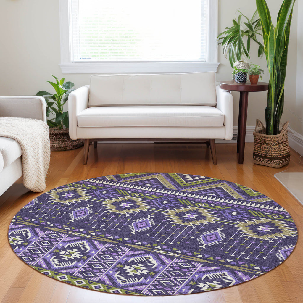 addison chantille acn1851 purple rug