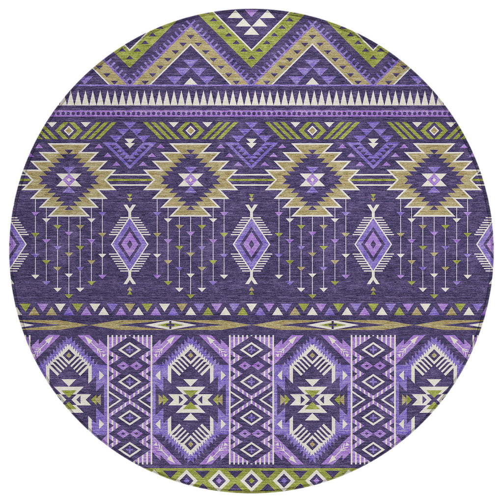 addison chantille acn1851 purple rug