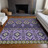 addison chantille acn1851 purple rug