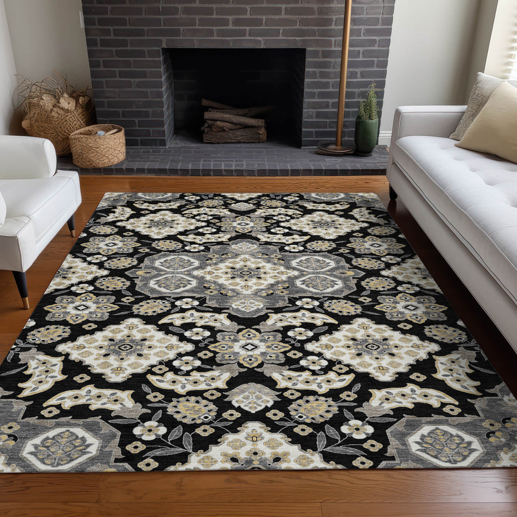 addison chantille acn1853 black rug