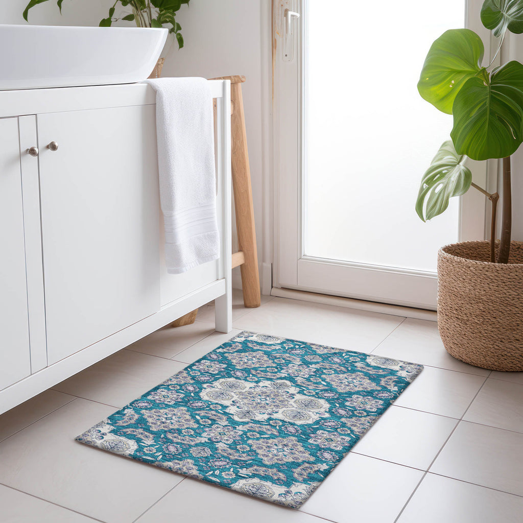 addison chantille acn1853 teal rug