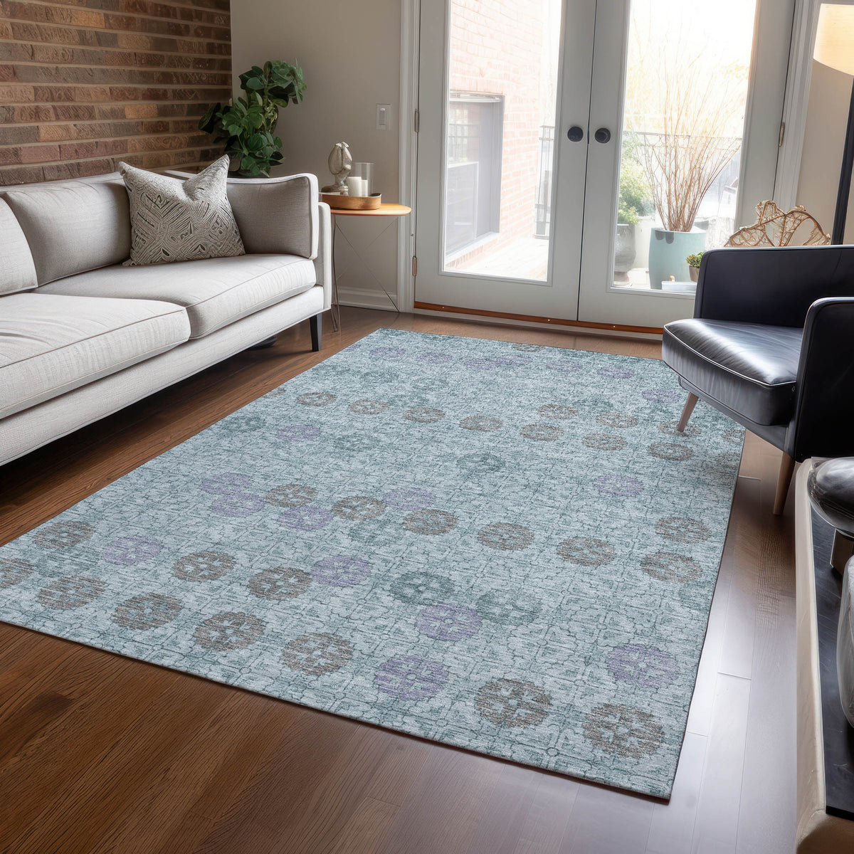 addison chantille acn1855 teal rug
