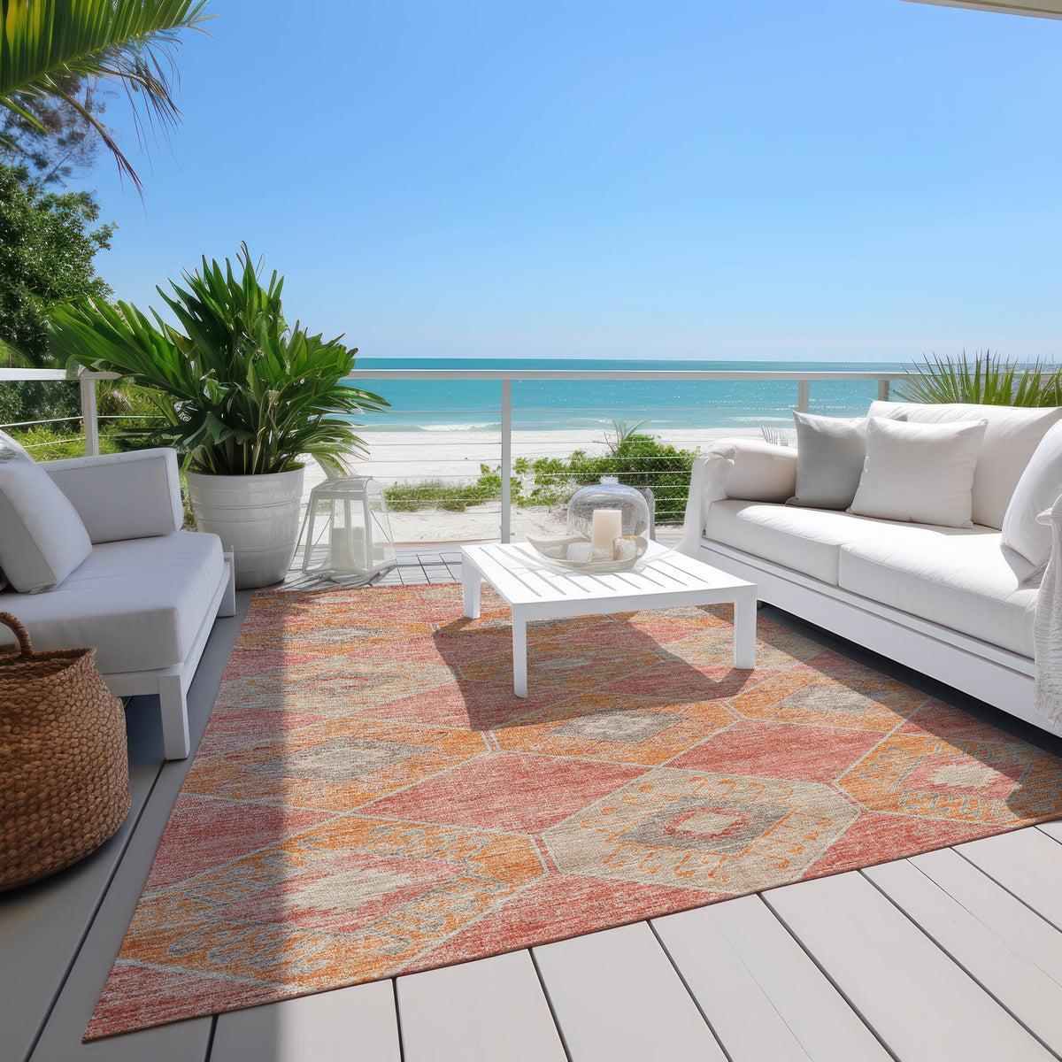 addison chantille acn1857 coral rug