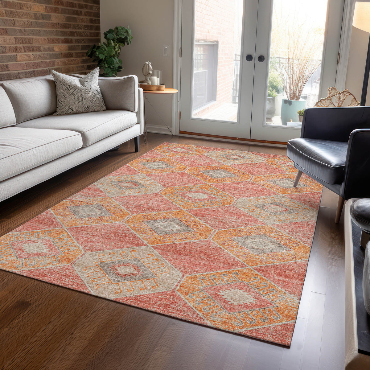 addison chantille acn1857 coral rug