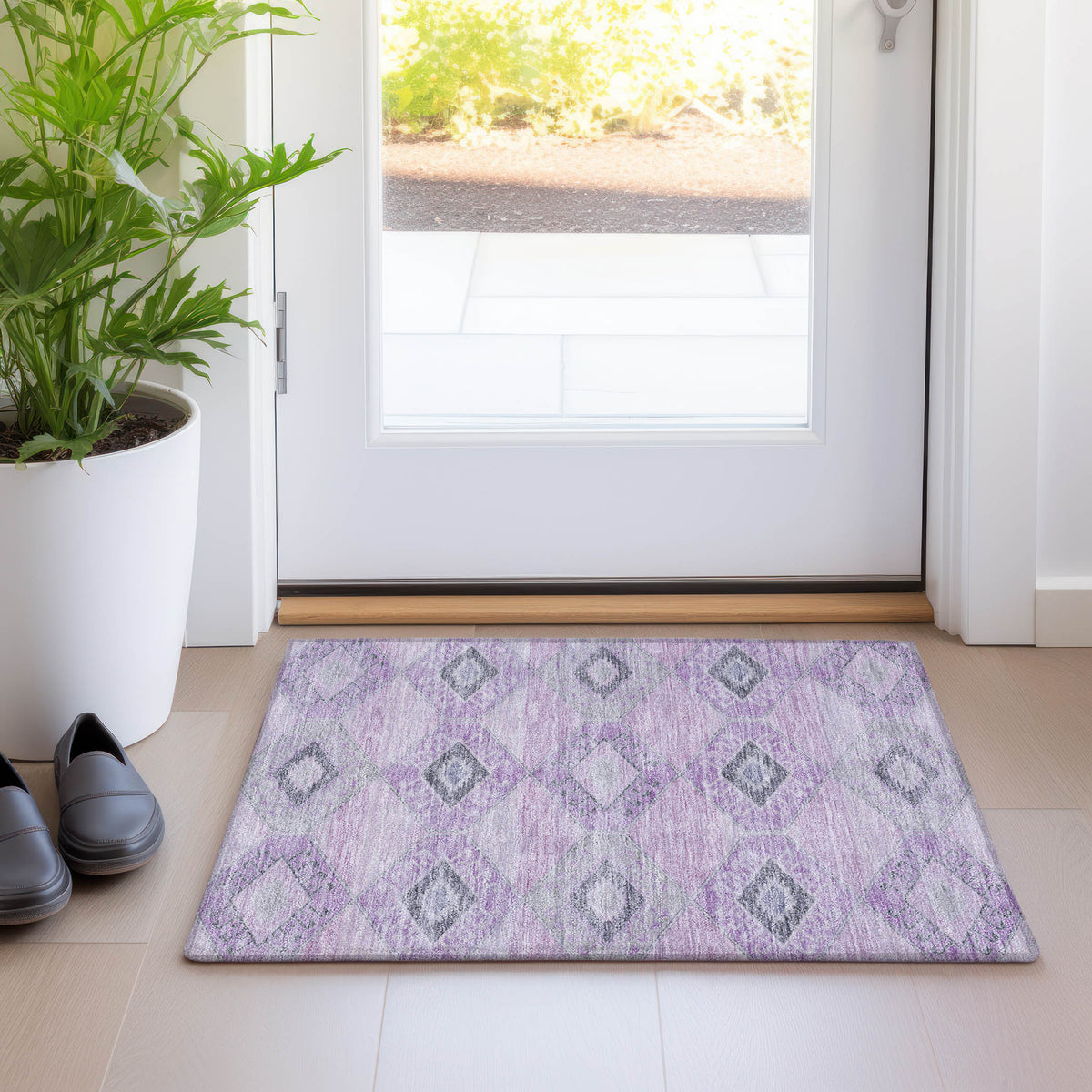 addison chantille acn1857 lavender rug