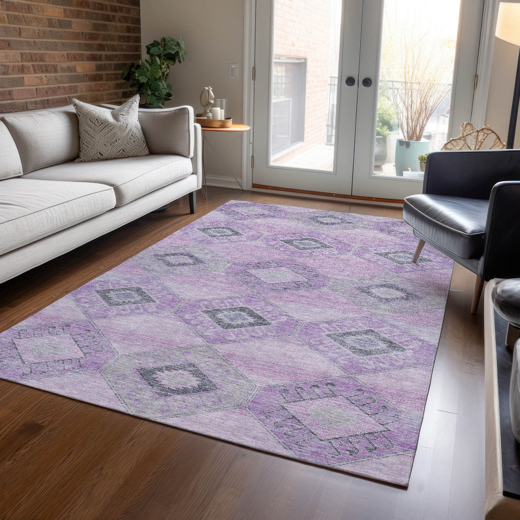 addison chantille acn1857 lavender rug