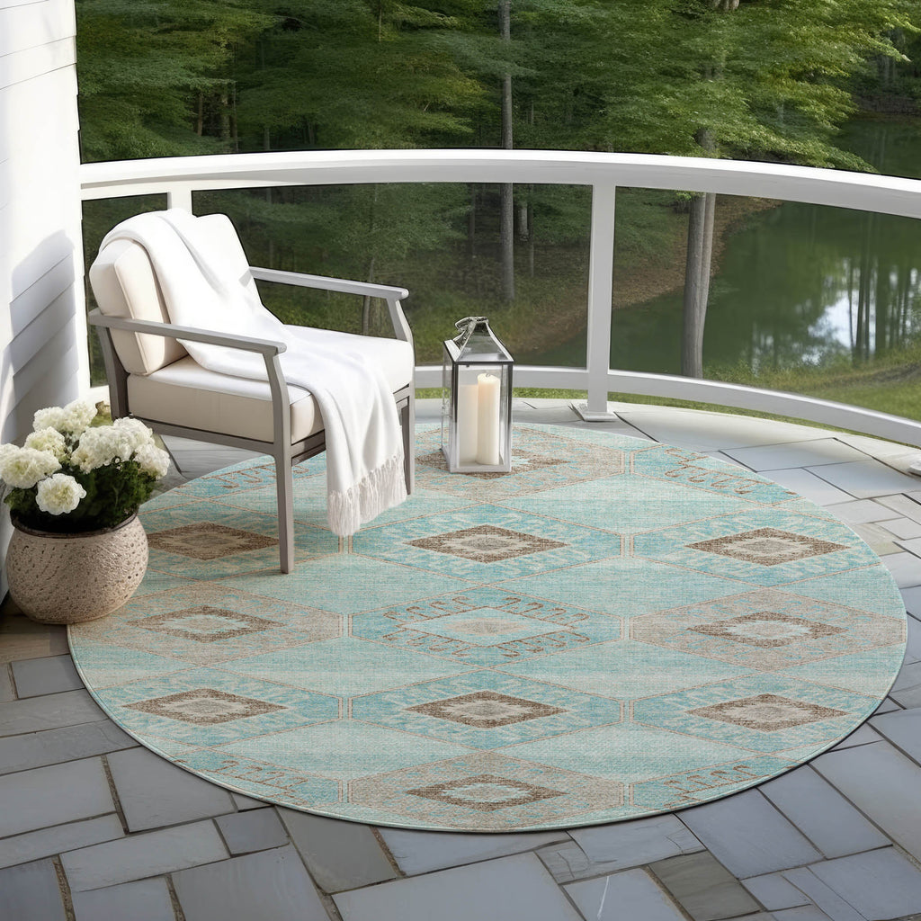 addison chantille acn1857 teal rug