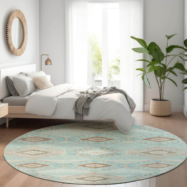 addison chantille acn1857 teal rug