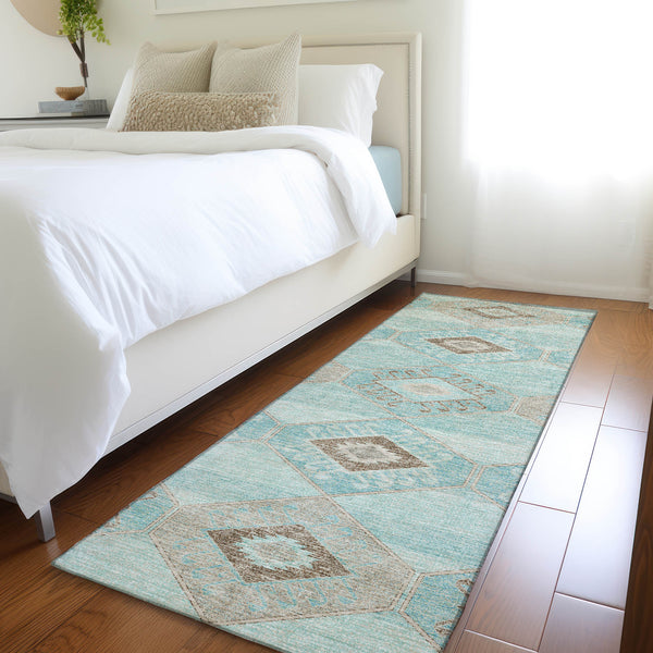 addison chantille acn1857 teal rug
