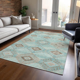 addison chantille acn1857 teal rug