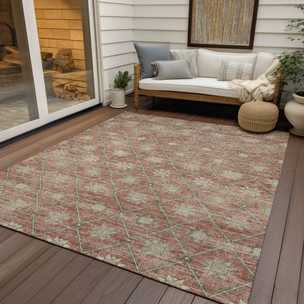 addison chantille acn1858 terracotta rug