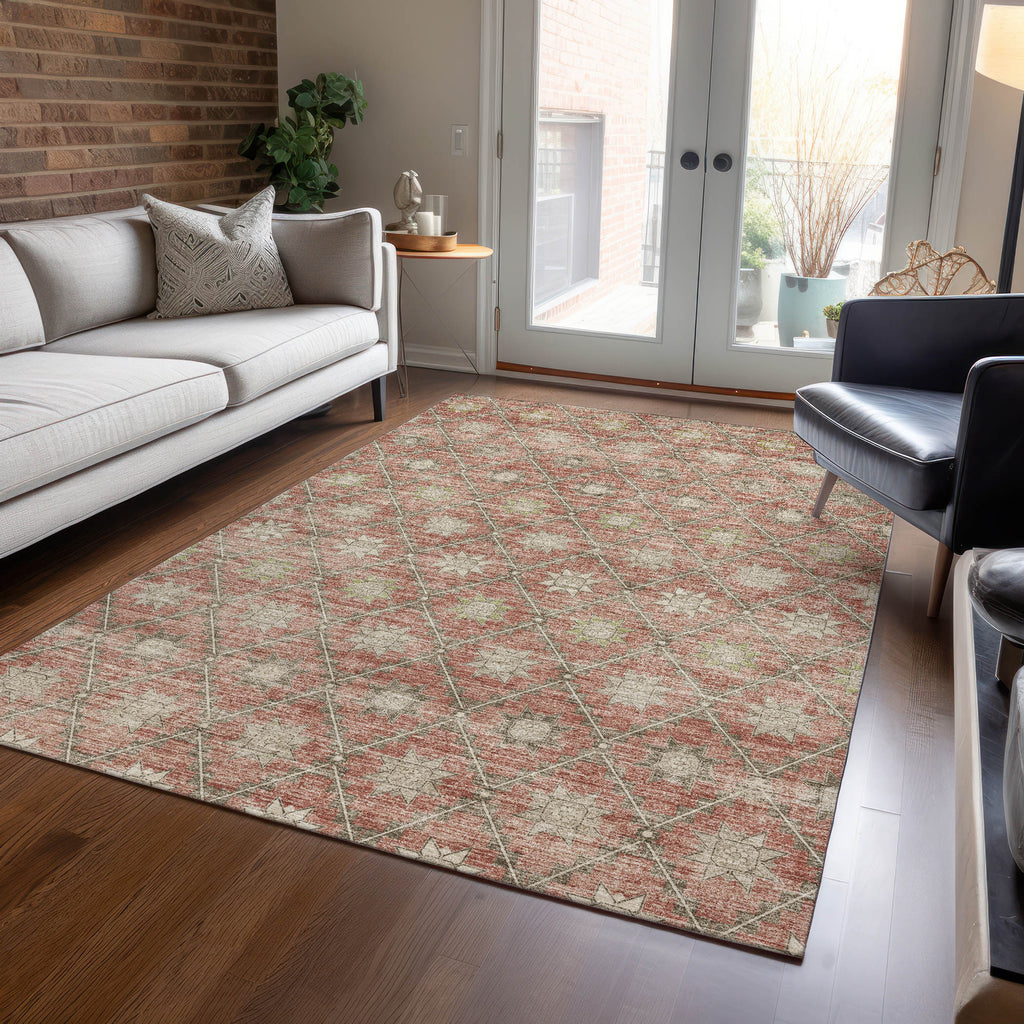 addison chantille acn1858 terracotta rug