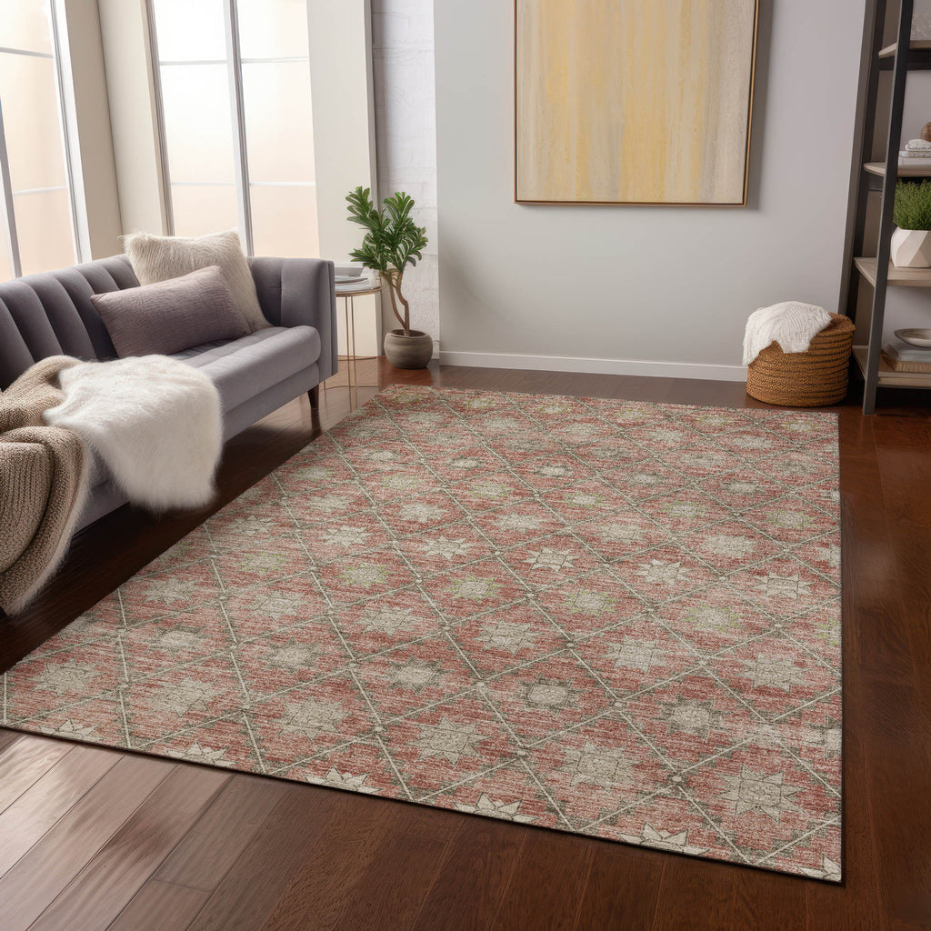 addison chantille acn1858 terracotta rug