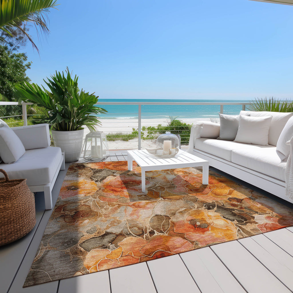 addison chantille acn1859 orange rug
