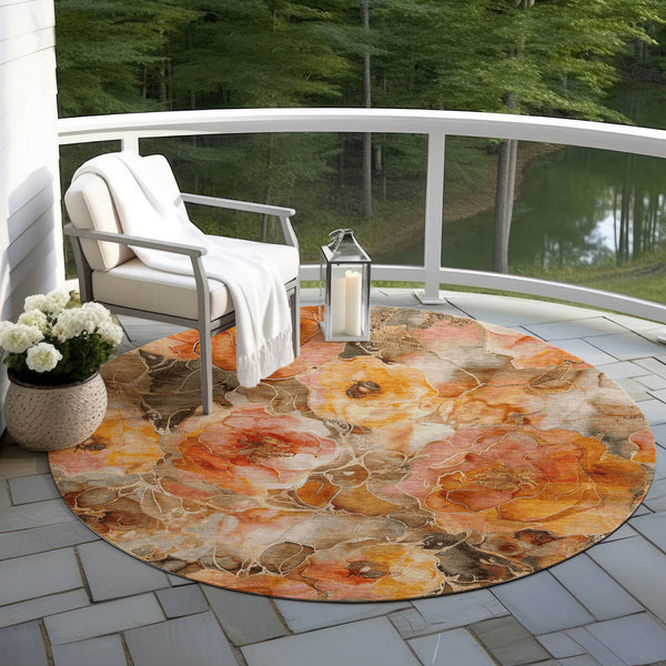 addison chantille acn1859 orange rug