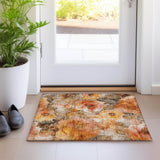 addison chantille acn1859 orange rug