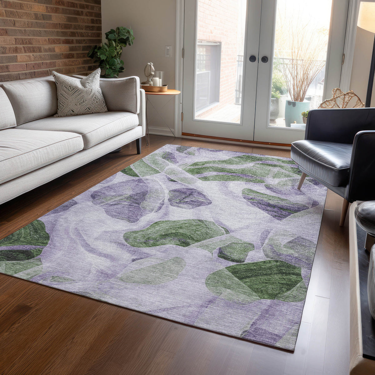 addison chantille acn1863 lavender rug