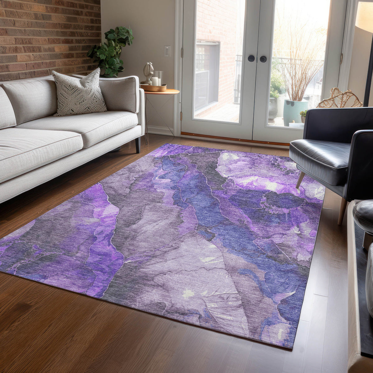 addison chantille acn1864 lavender rug