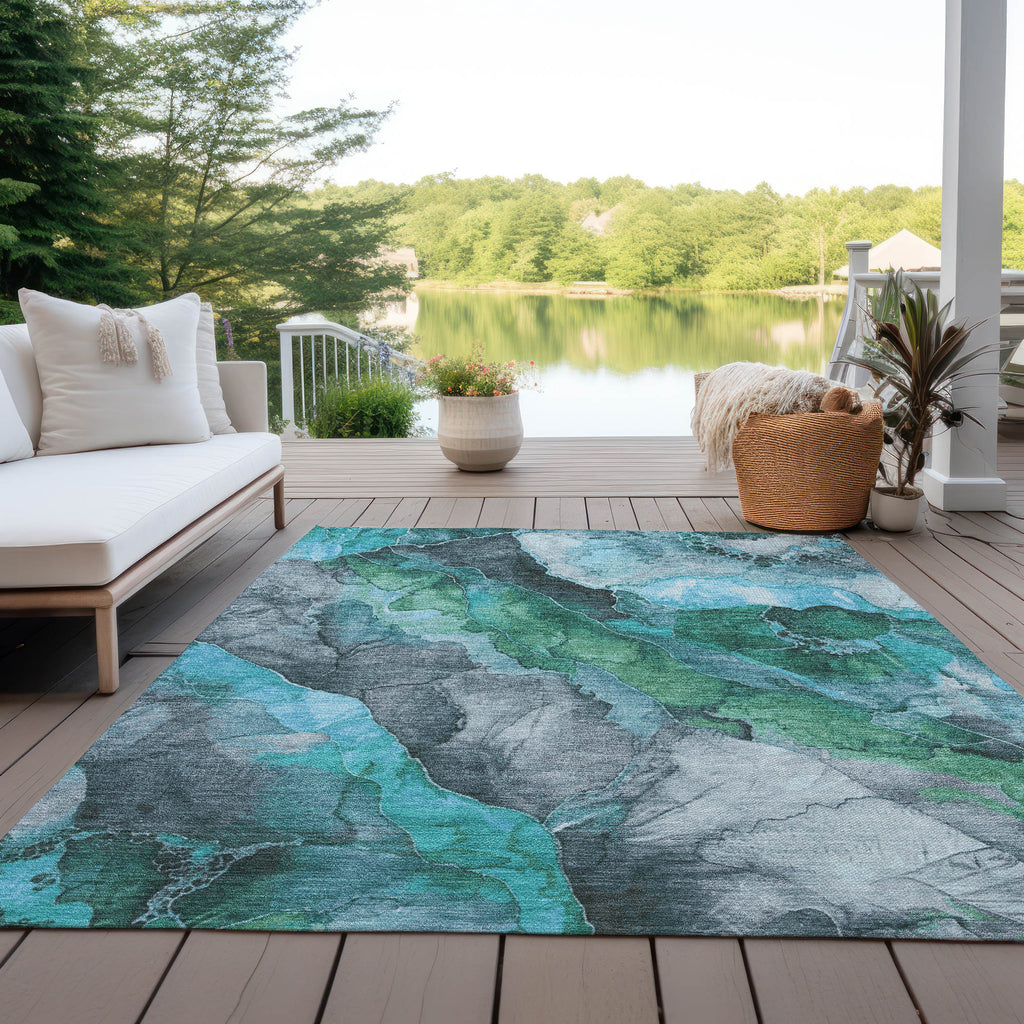 addison chantille acn1864 teal rug