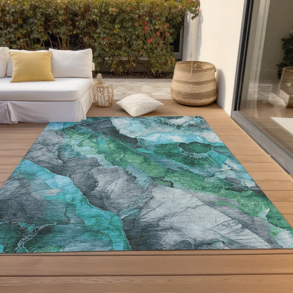 addison chantille acn1864 teal rug
