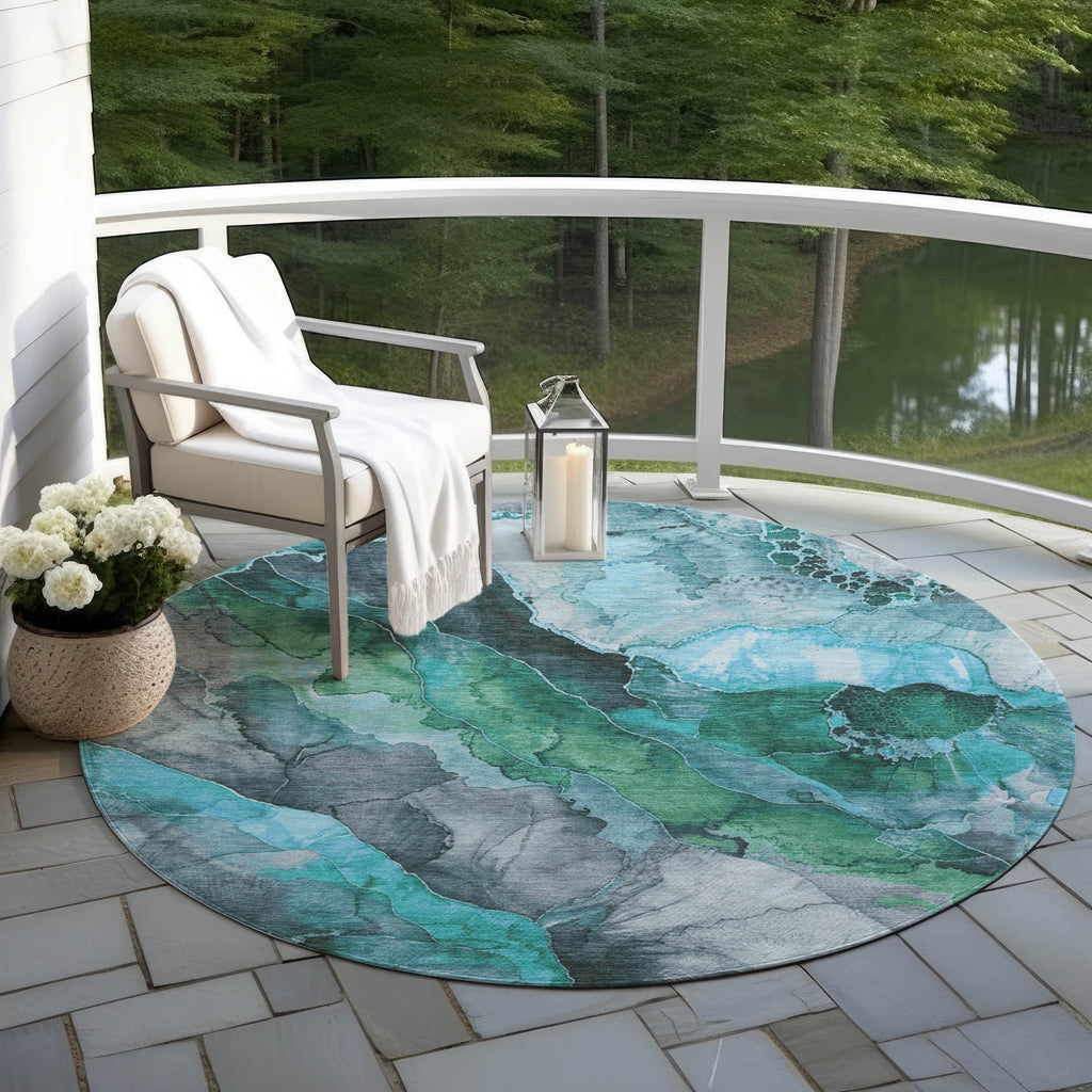 addison chantille acn1864 teal rug