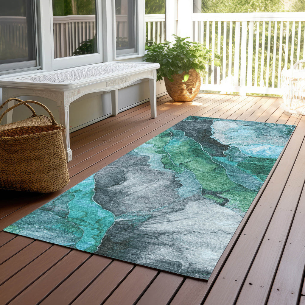 addison chantille acn1864 teal rug