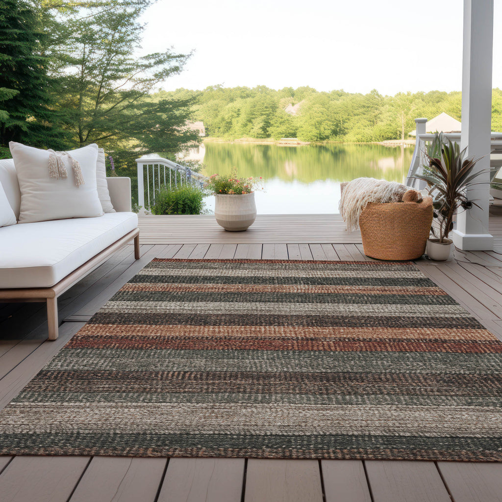 addison chantille acn1865 paprika rug