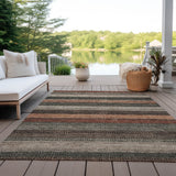 addison chantille acn1865 paprika rug