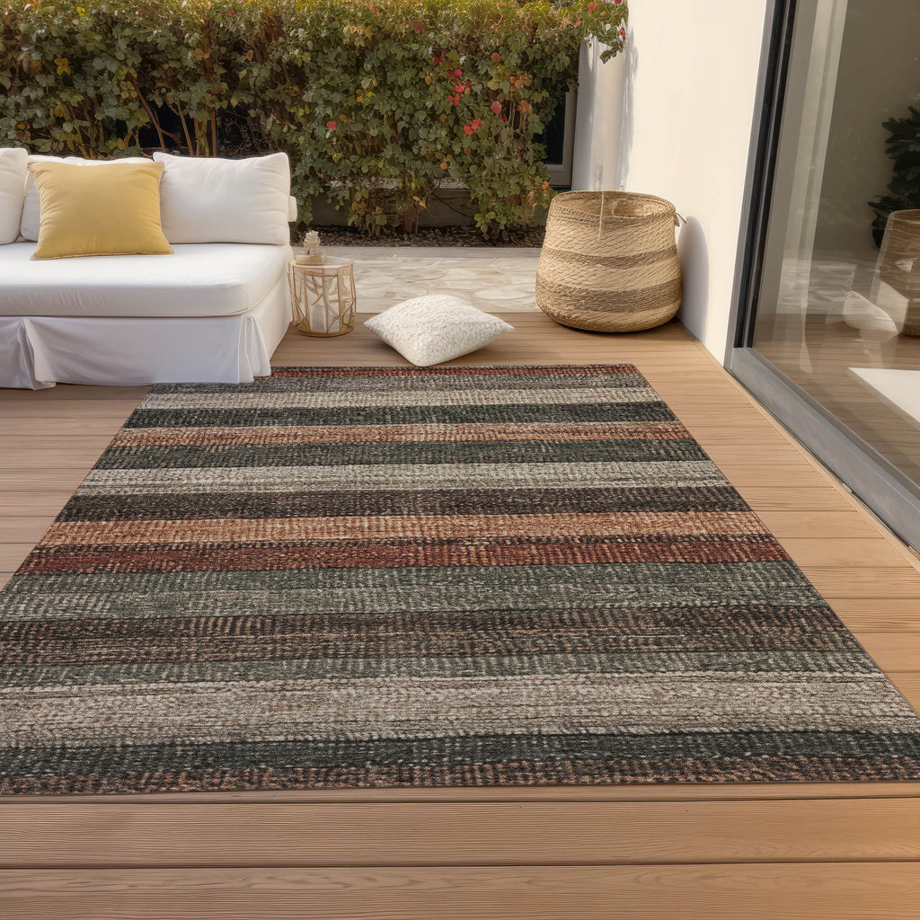 addison chantille acn1865 paprika rug