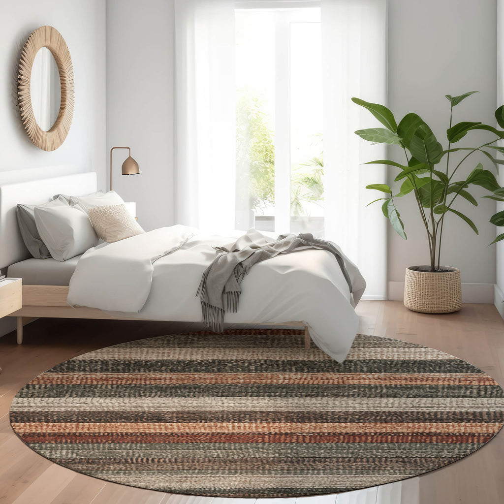 addison chantille acn1865 paprika rug