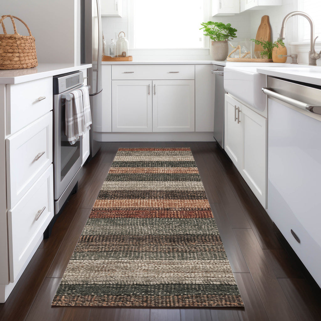 addison chantille acn1865 paprika rug