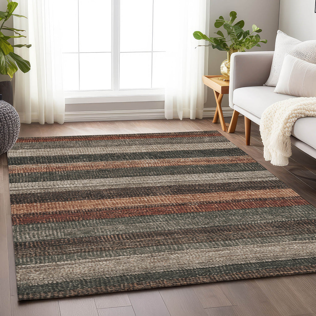 addison chantille acn1865 paprika rug