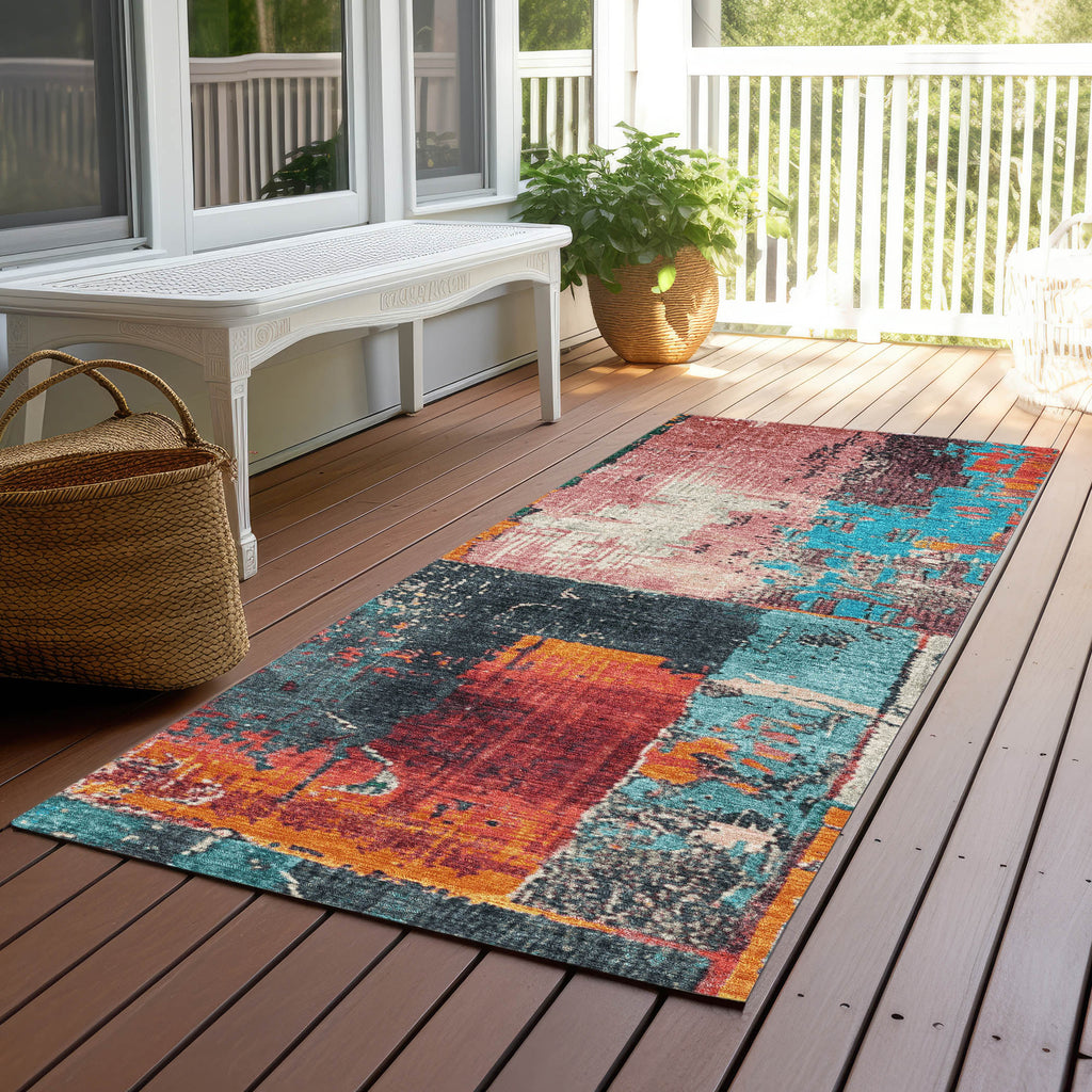 addison chantille acn1866 teal rug