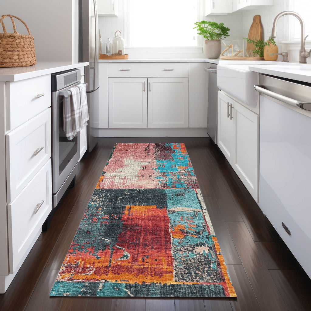 addison chantille acn1866 teal rug