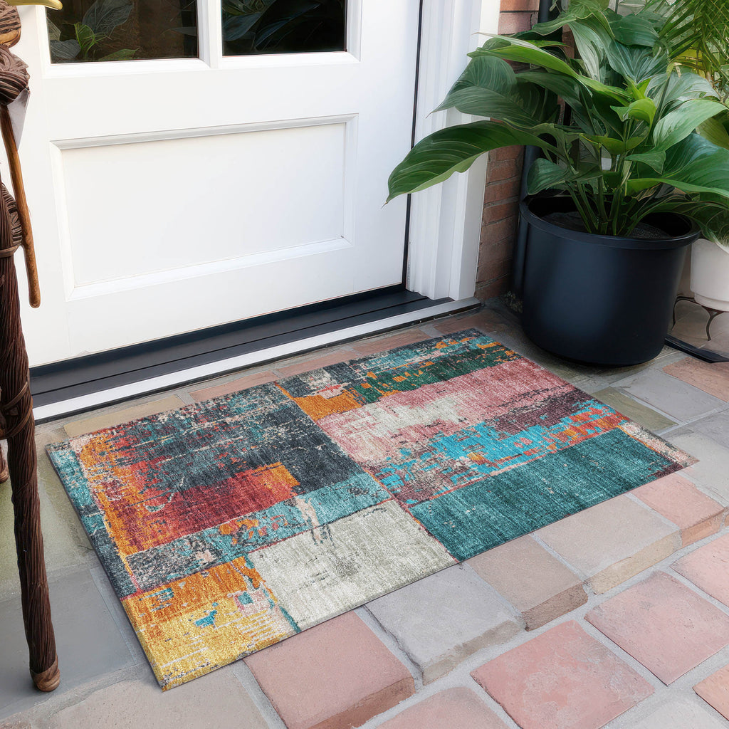 addison chantille acn1866 teal rug