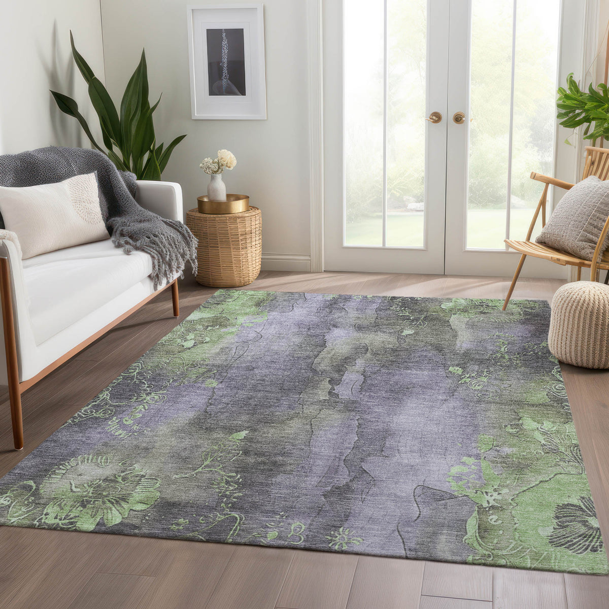 addison chantille acn1869 lavender rug