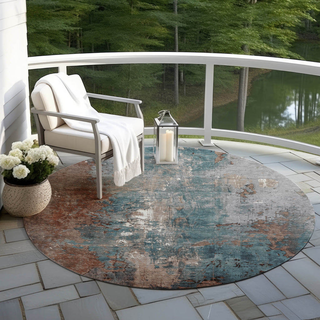 addison chantille acn1870 paprika rug