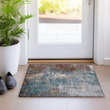 addison chantille acn1870 paprika rug