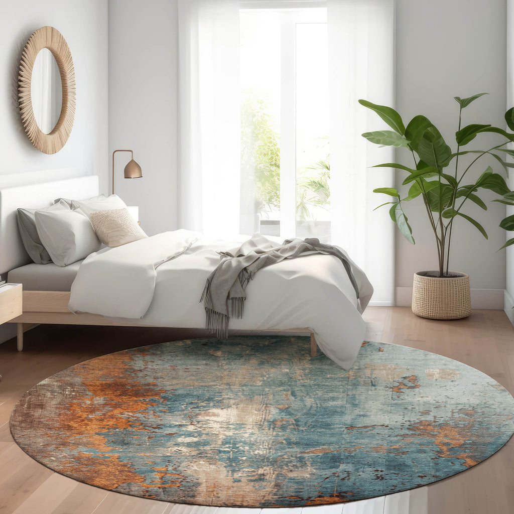 addison chantille acn1870 teal rug