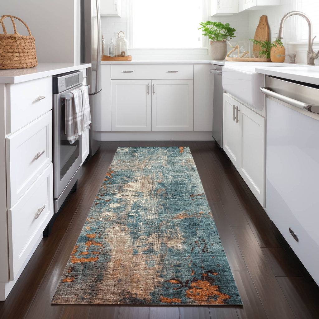 addison chantille acn1870 teal rug