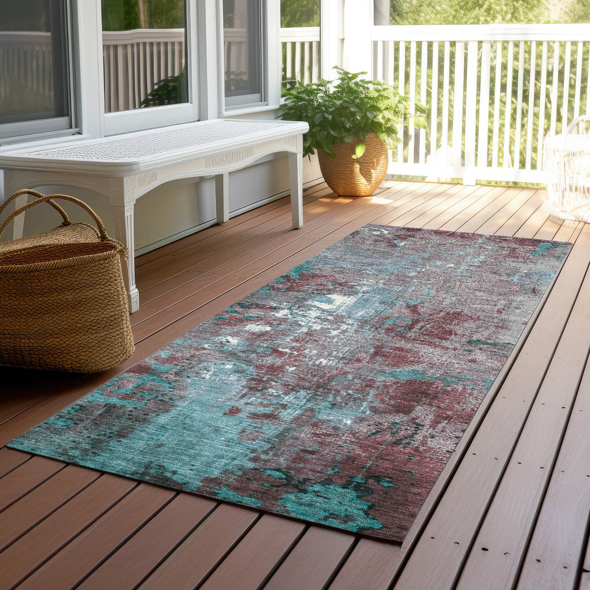 addison chantille acn1870 turquoise rug