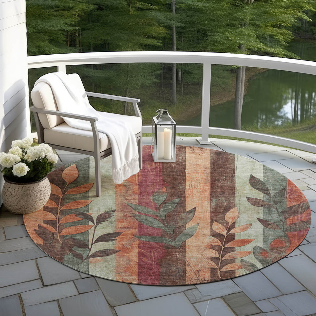 addison chantille acn1871 terracotta rug