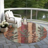 addison chantille acn1871 terracotta rug