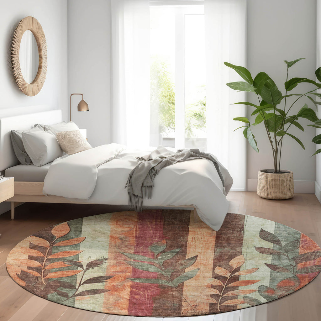 addison chantille acn1871 terracotta rug