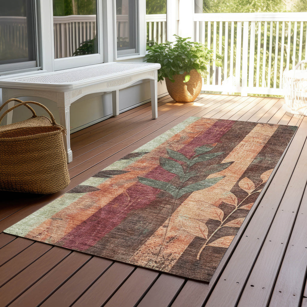 addison chantille acn1871 terracotta rug