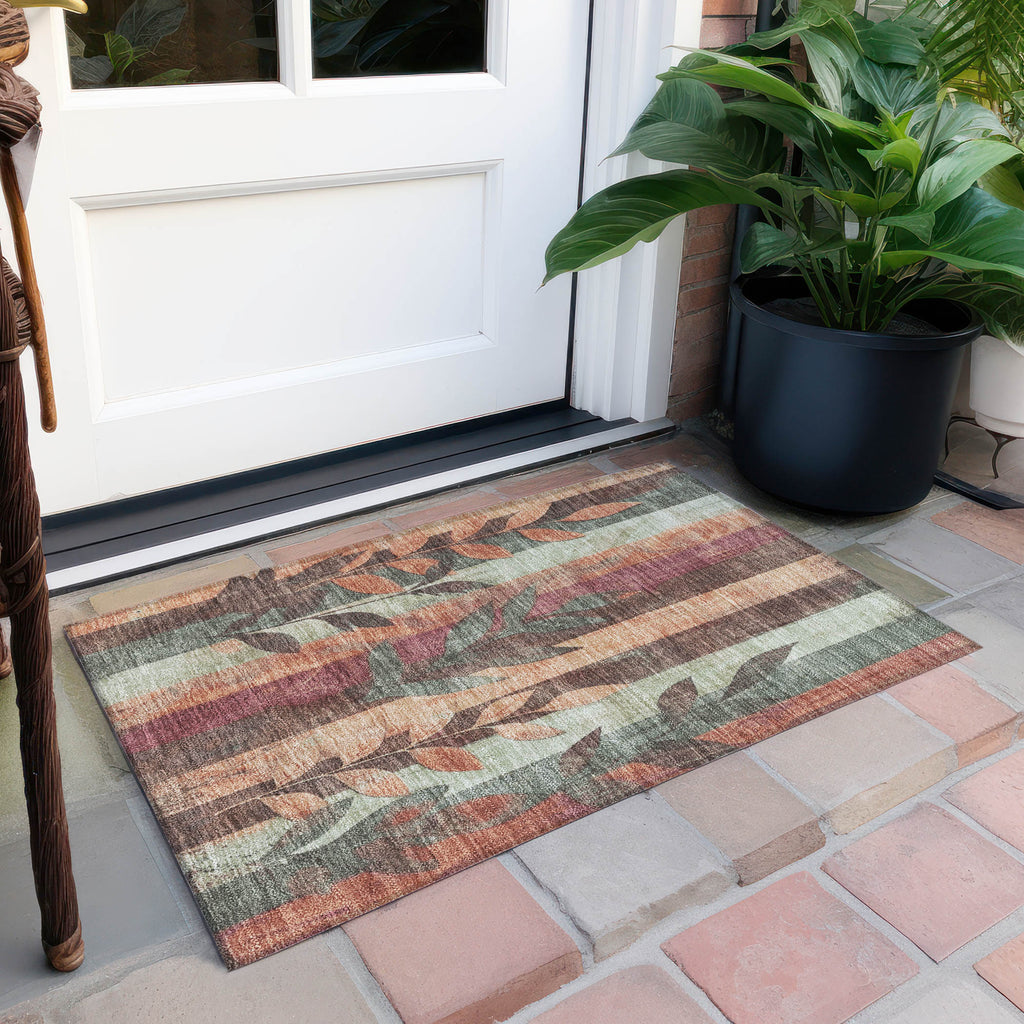 addison chantille acn1871 terracotta rug