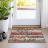 addison chantille acn1871 terracotta rug